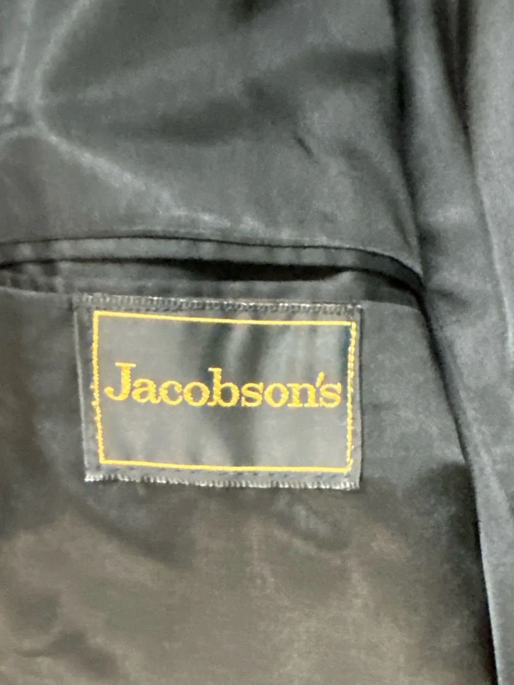 Jacobson’s vintage blazer